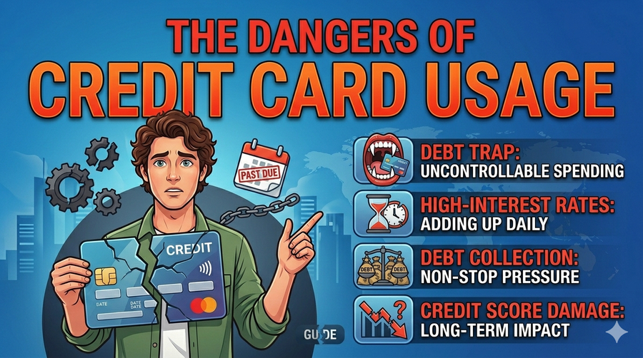 Dangers of Credit Cards Usage – Risks to Know and How to Avoid Them