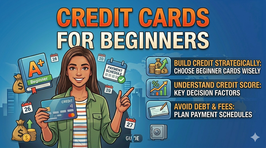 Credit Cards for Beginners – A Simple Starting Guide