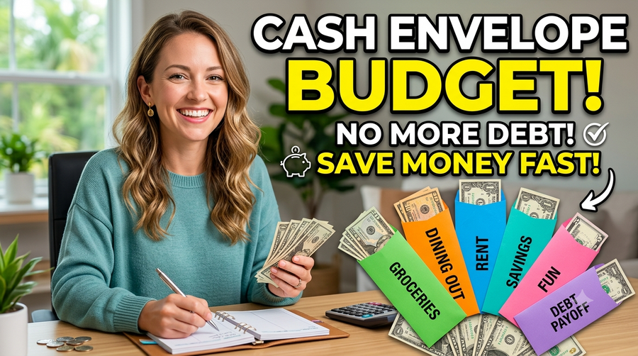 Cash Envelope System – Digital Budgeting Spreadsheet