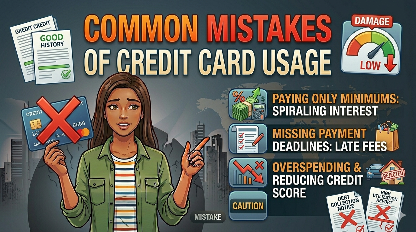 Common Mistakes with Credit Card Usage