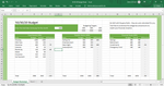 50/30/20 Budget Sheet showcasing income and expense tracking for effective budgeting, part of the 503020 budget template.